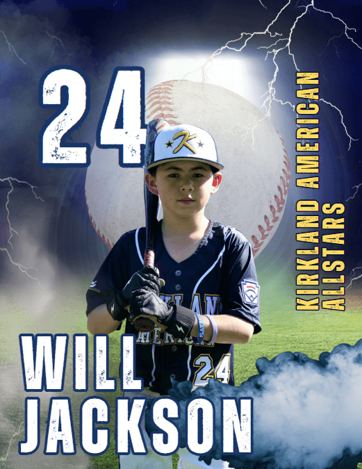 Kirkland 12’s All Stars - Custom Poster Designs